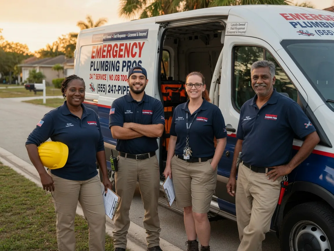 Emergency Plumber company in Lehigh Acres, FL